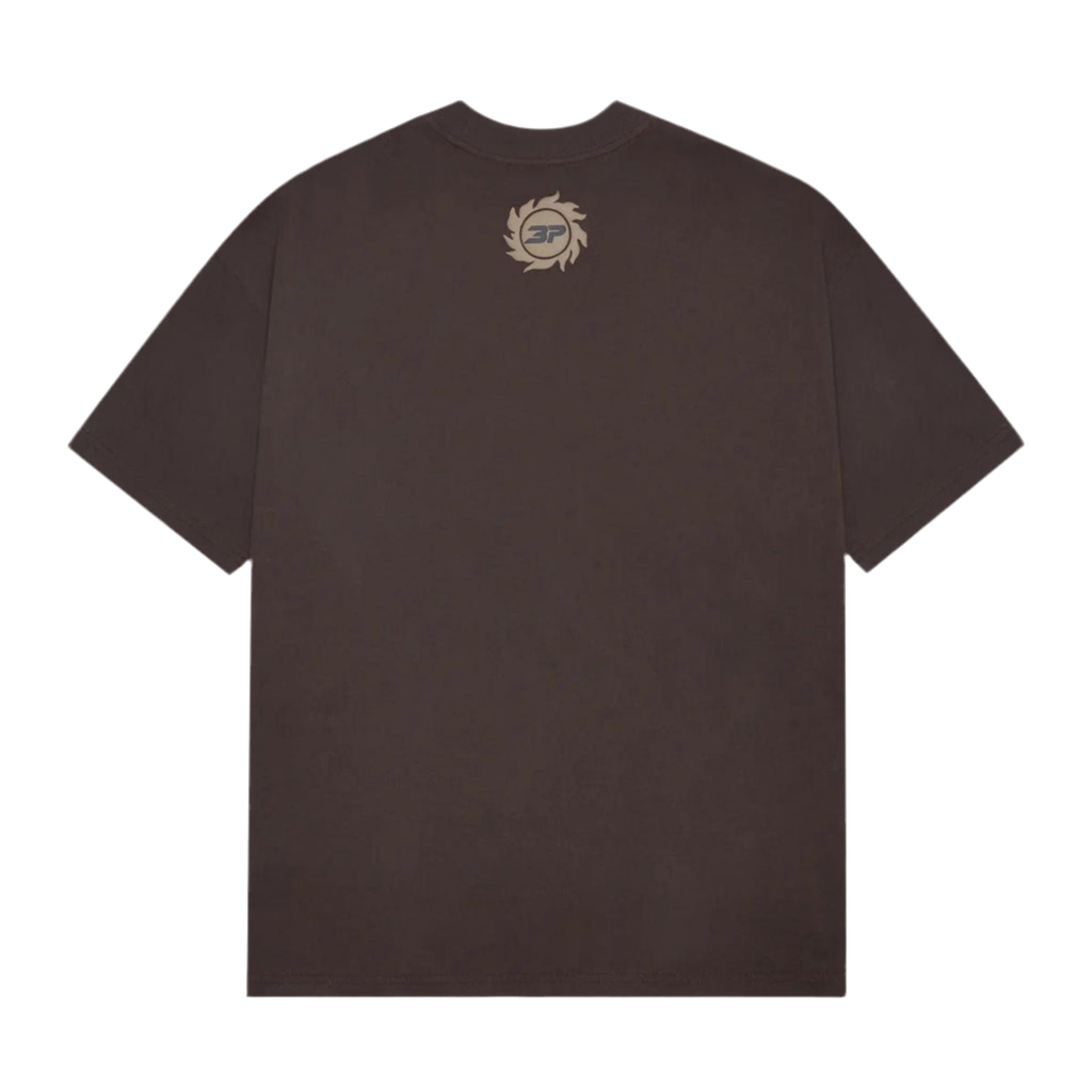Broken Planet Market Space Trails T-Shirt Mocha Brown