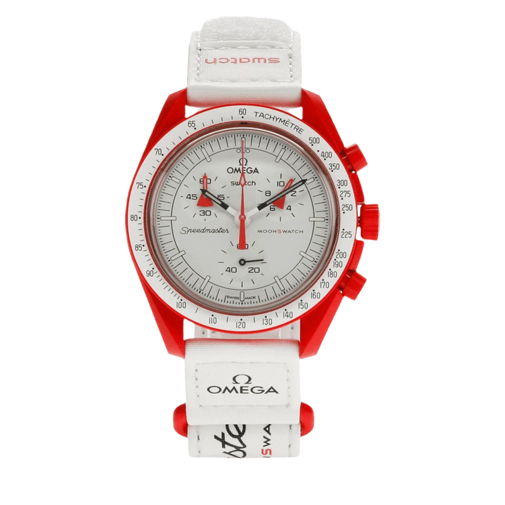 Swatch x Omega Bioceramic Moonswatch Mission To Mars