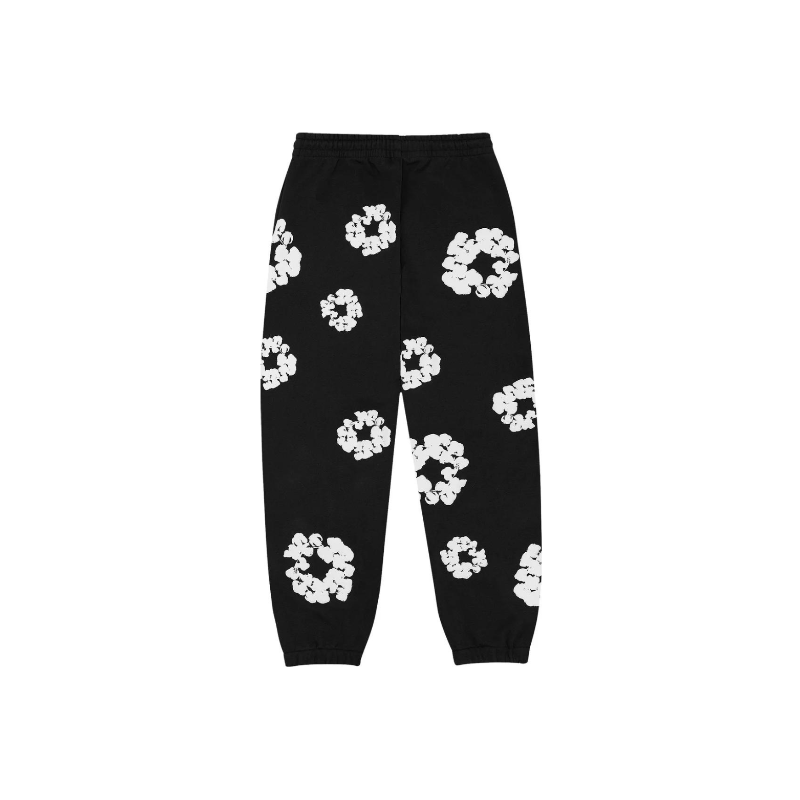 Denim Tears The Cotton Wreath Sweatpants Black/White