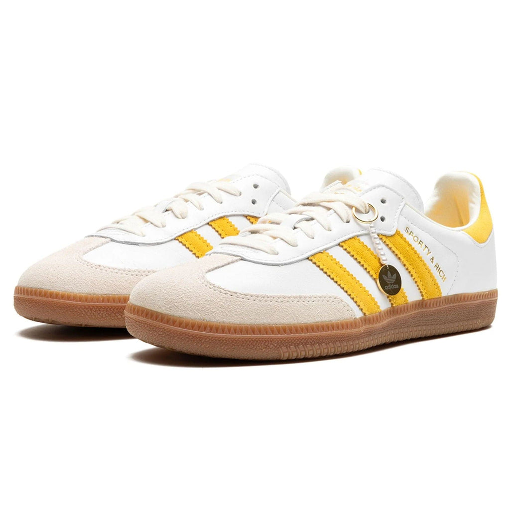 Adidas Samba x Sporty & Rich White Gold