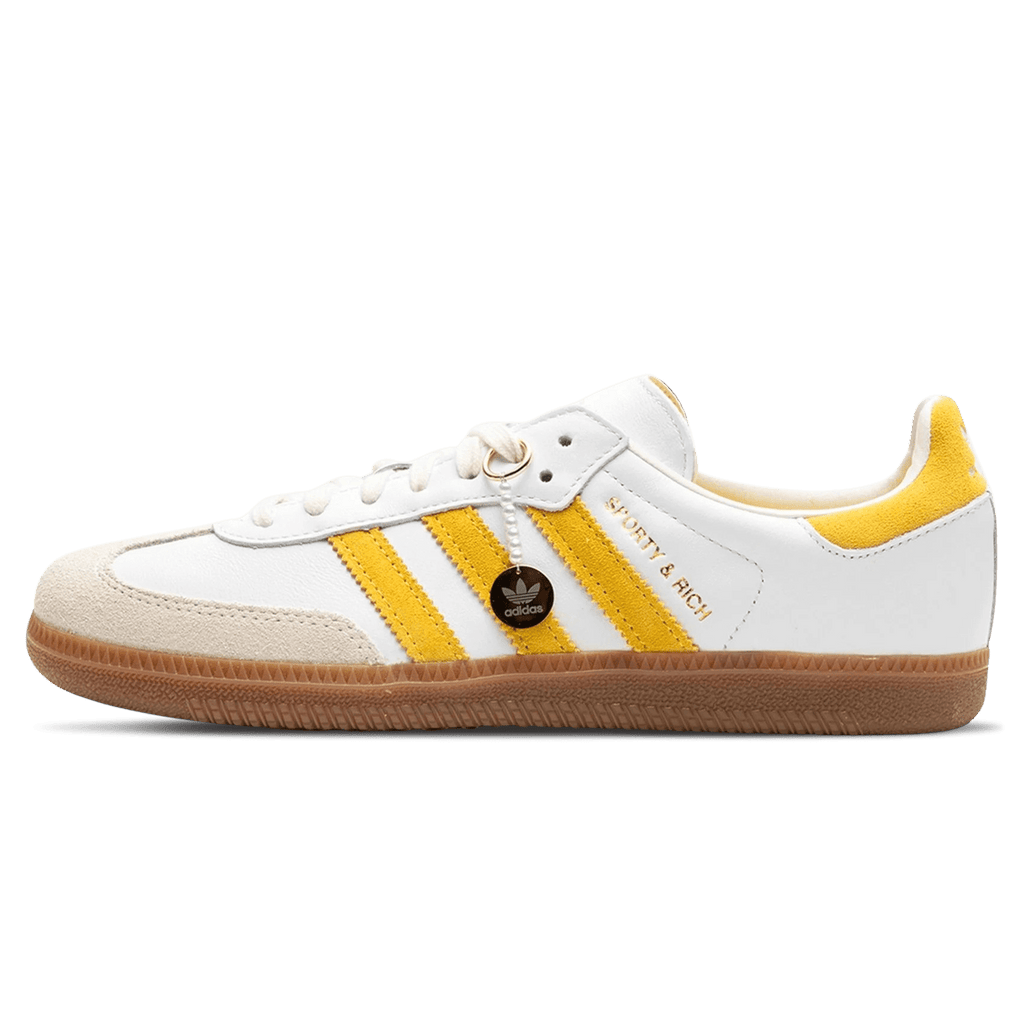 Adidas Samba x Sporty & Rich White Gold