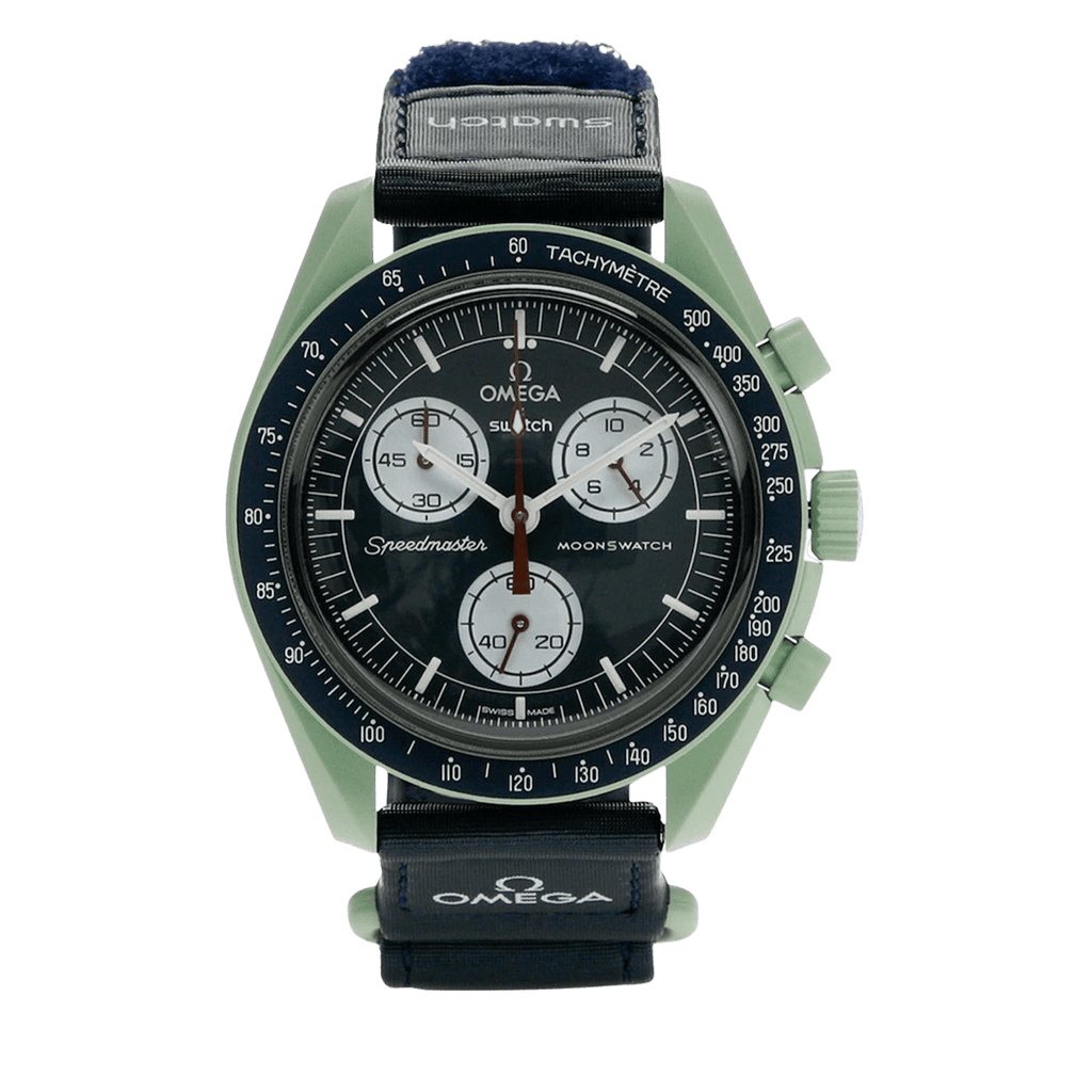 Swatch x Omega Bioceramic Moonswatch Mission To Earth