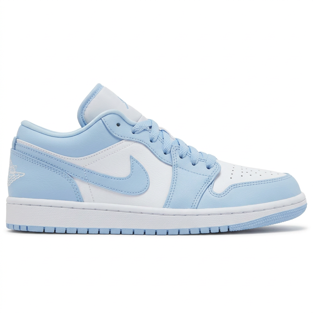 Jordan 1 Aluminum Ice Blue reframed photo