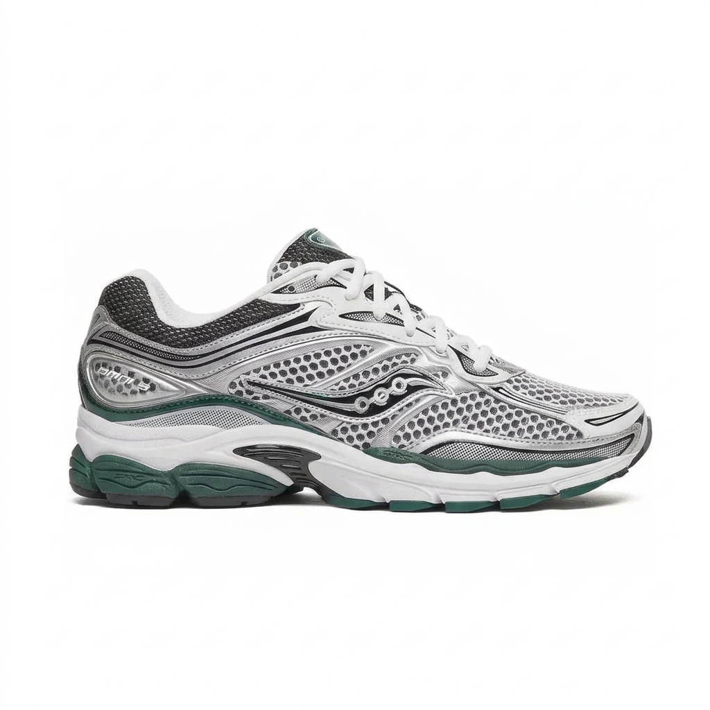 Pine Green Saucony enlarged to match the Cadet framing